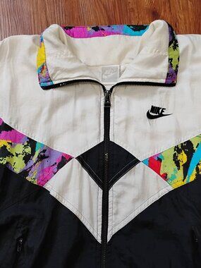 Vintage 90s Nike Barcelona Windbreaker Jacket